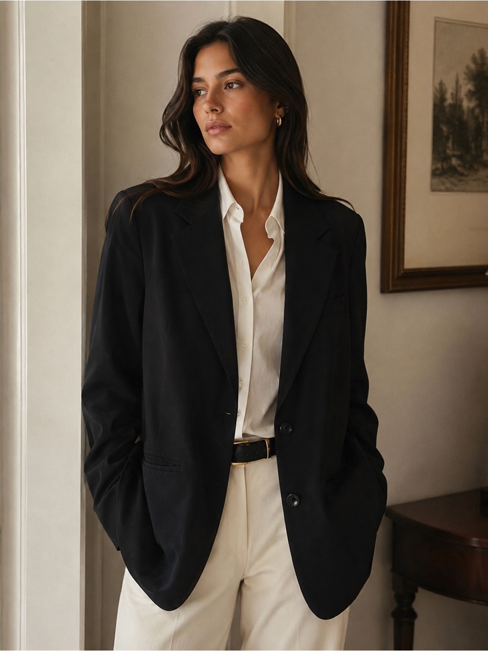 OAK + FORT Oversized Blazer